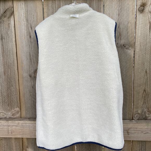 Vineyard Vines Vest Reversible Flannel Sherpa L 14 - Picture 4 of 10